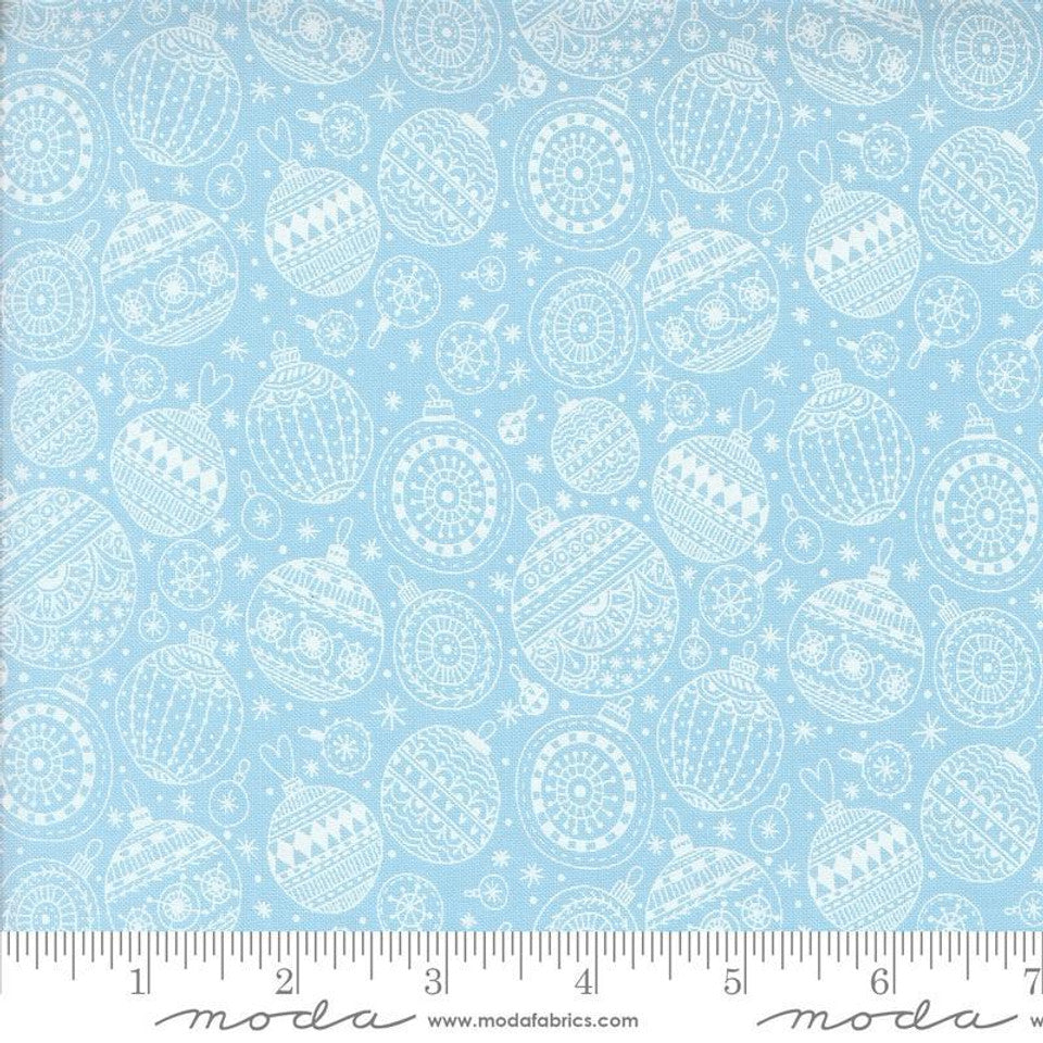 5 YARD CUT Emmitt and Ivy Sky Ornaments by Sweetwater for Moda 55694 36