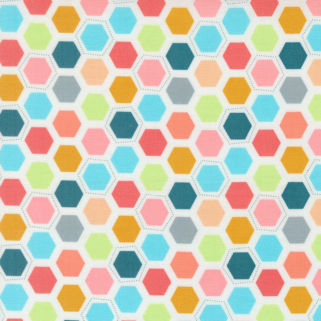 PRE ORDER Staying Sharp Throw Size Kit (Yellow Florals and Teal Circles for Pencils)