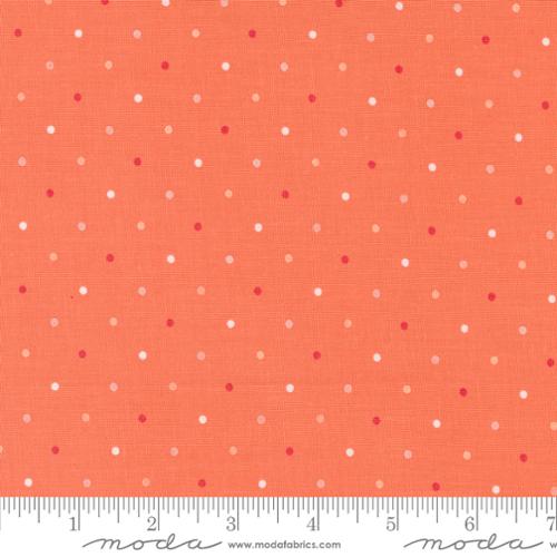 5 YARD CUT Magic Dot Coral by Lella Boutique for Moda 5230 11