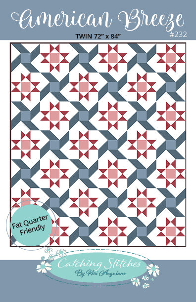 American Breeze Quilt Kit by Keri Anguiano (Pattern sold separately)