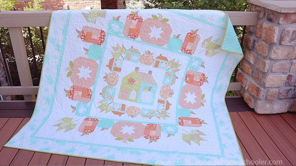 Pumpkinville Quilt Kit (Pattern by Erica Arndt Sold Separately)