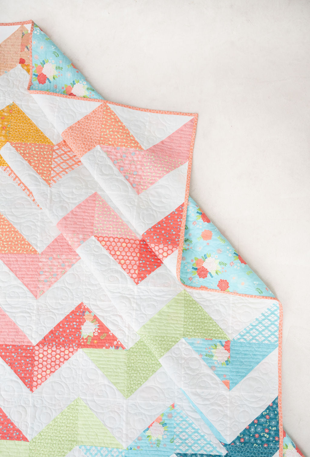 Color Drift Quilt Pattern (PAPER)