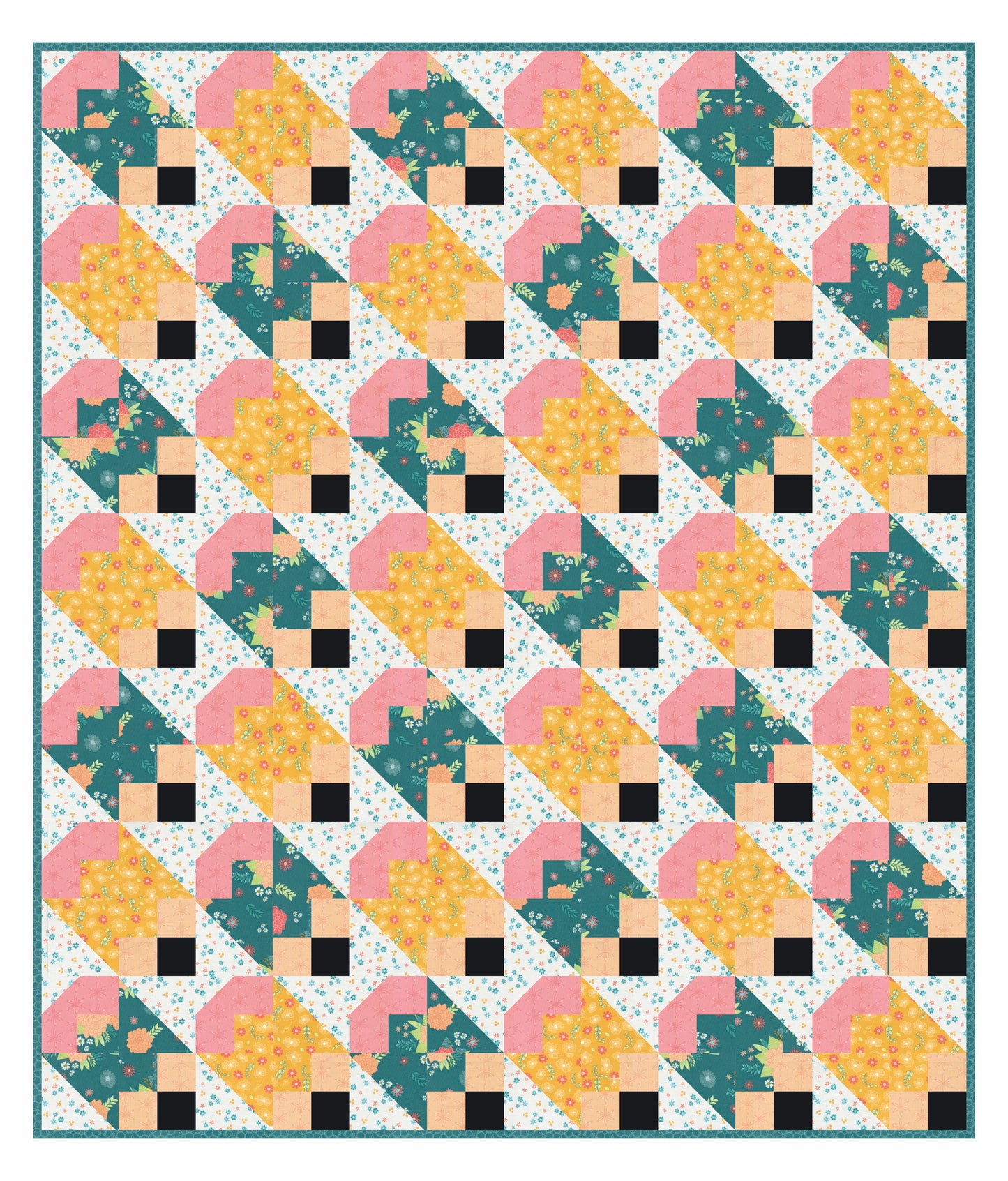 Staying Sharp Quilt Pattern (PAPER)