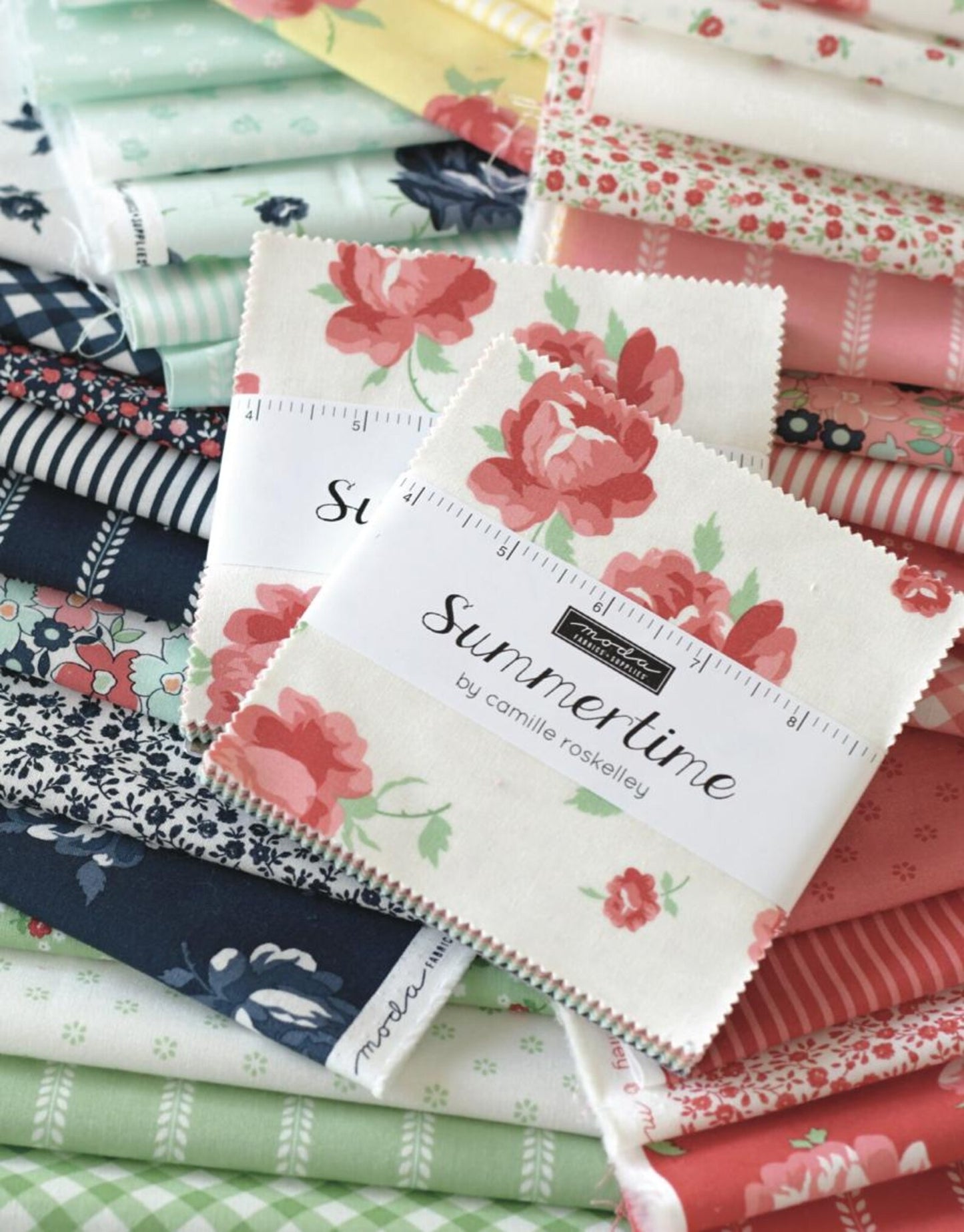 Summertime Jelly Roll by Camille Roskelley for Moda