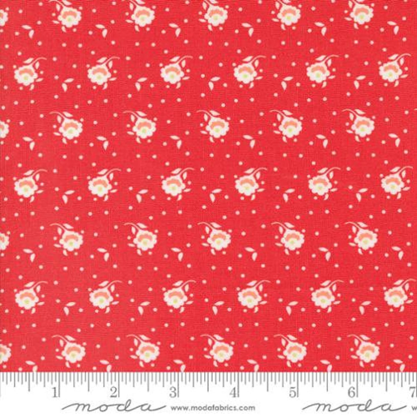 5 YARD CUT Jelly and Jam Marmalade Red by Fig Tree and Co for Moda 20497 14