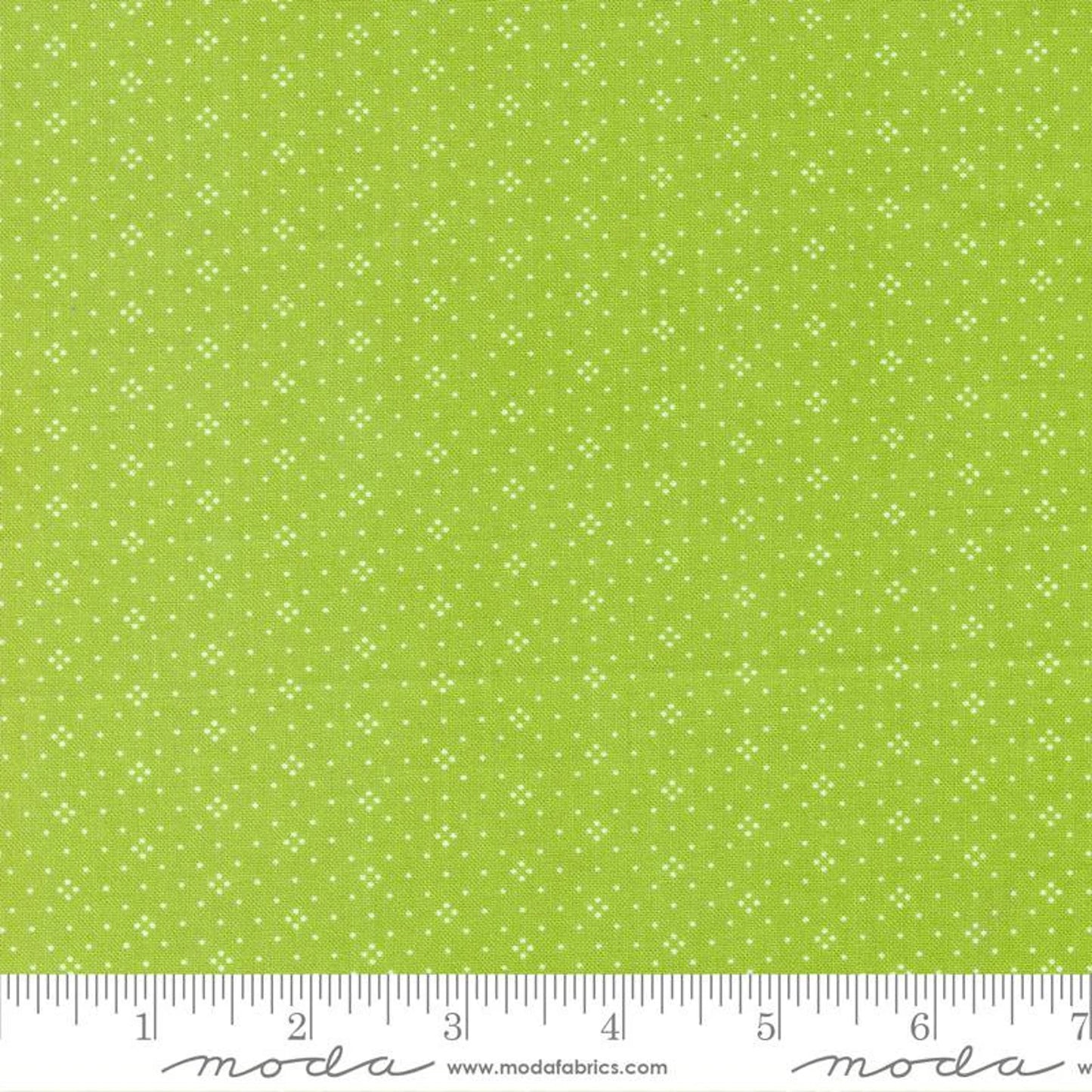 5 YARD CUT Eyelit Green by Fig Tree and Co for Moda 20488-83