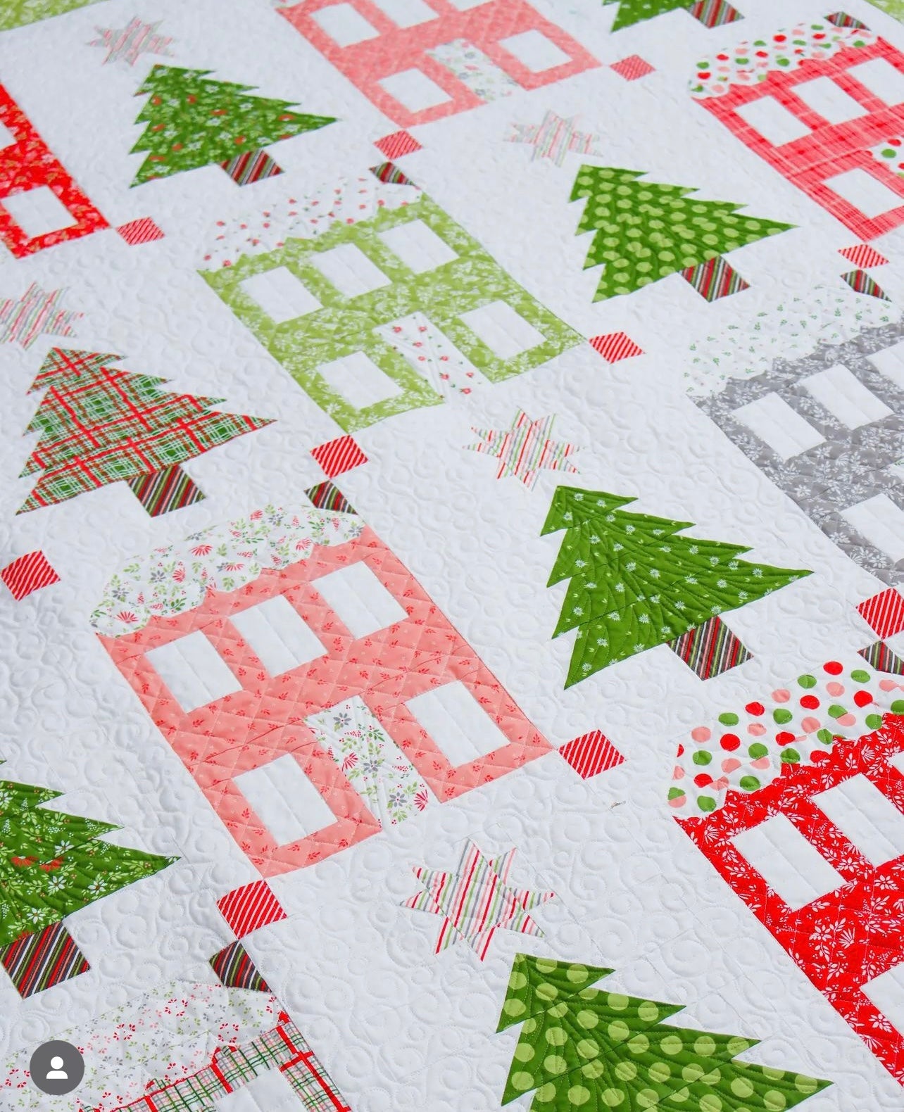 Little Town Quilt Kit Featuring Favorite Things by Sherri and Chelsi Pattern Purchased Separately