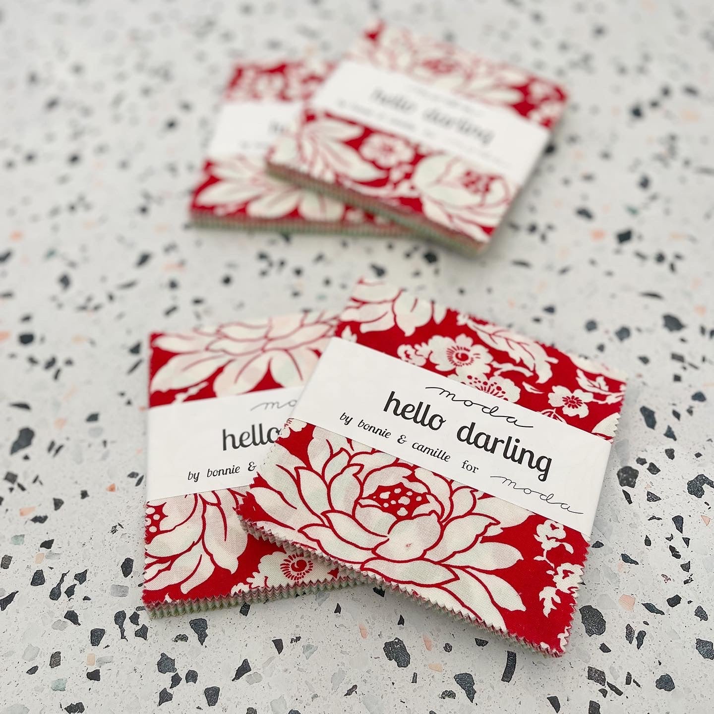 Hello Darling Charm Pack by Bonnie and Camille for Moda