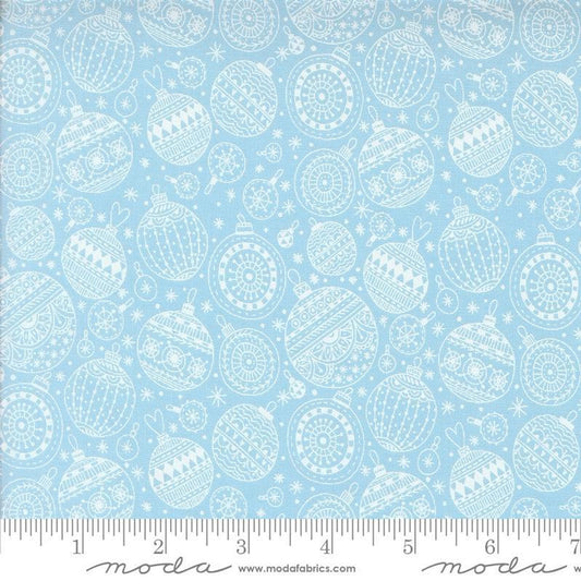 5 YARD CUT Emmitt and Ivy Sky Ornaments by Sweetwater for Moda 55694 36