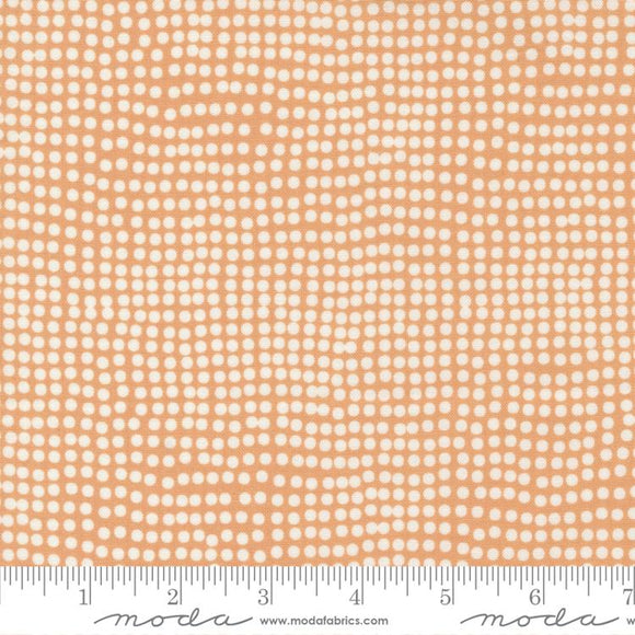 5 YARD CUT Frisky Dots Peachy by Zen Chic for Moda 1774-20