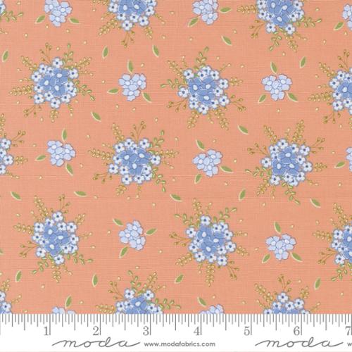 5 YARD CUT Peachy Keen Blooming Peach by Corey Yoder for Moda 29172 15