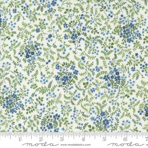 5 YARD CUT Shoreline Small Round Bouquet Multi by Camille Roskelley for Moda 55304 11