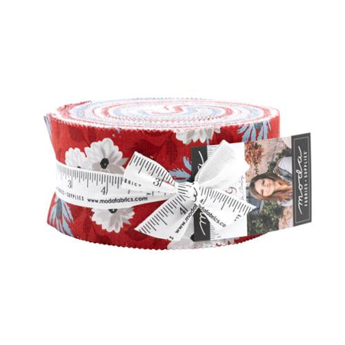 Old Glory Jelly Roll by Lella Boutique for Moda