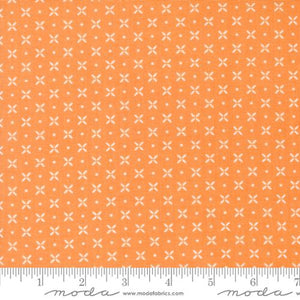 5 YARD CUT Orange Peel Blenders Dot Laguna Sunrise by Sherri and Chelsi for Moda 37686 19