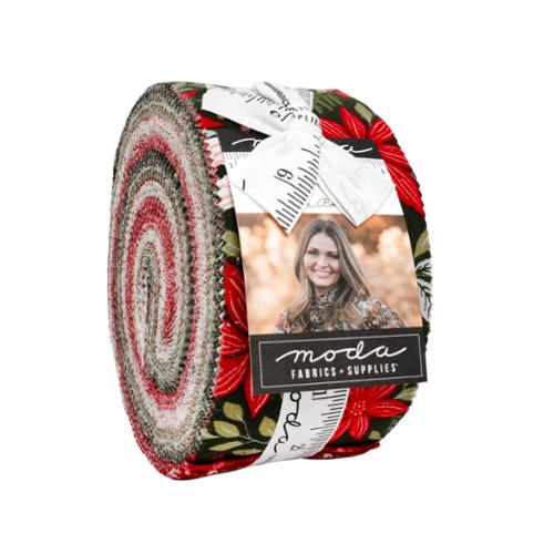 Berry and Pine Jelly Roll by Lella Boutique for Moda