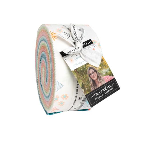 Honeyed Horizon Jelly Roll by Catching Stitches for Moda Fabrics