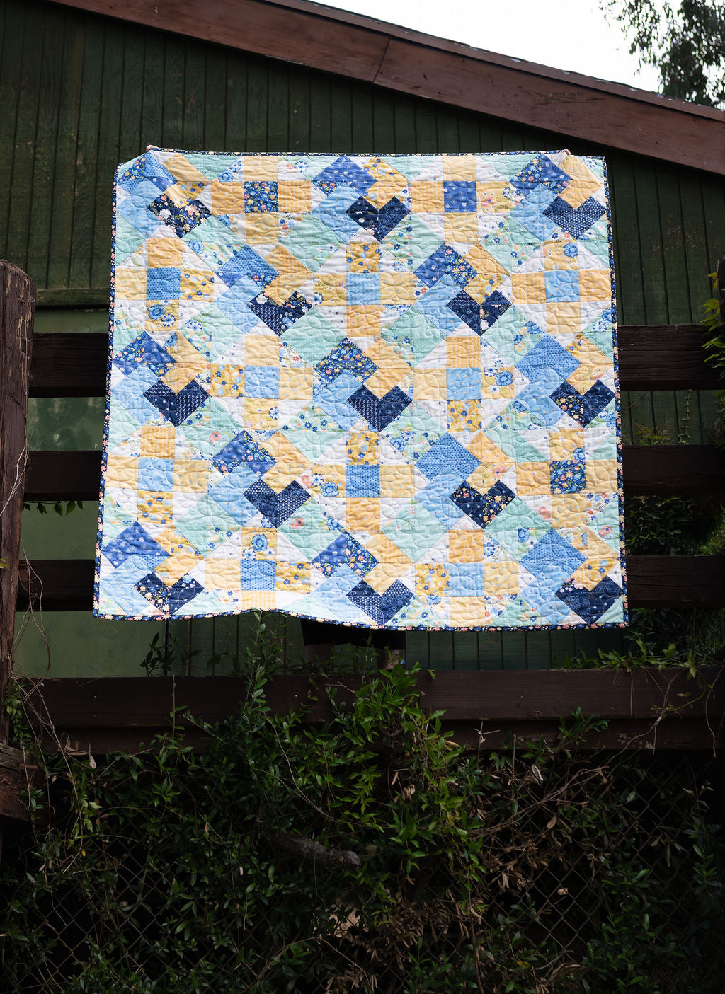 Puzzled Hearts by Catching Stitches #243 PAPER Pattern