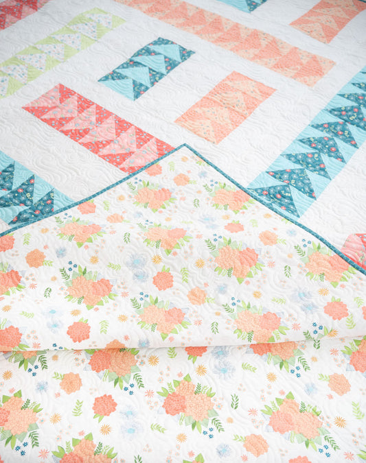PRE ORDER A New Path Quilt Kit - Honeyed Horizon Fabric
