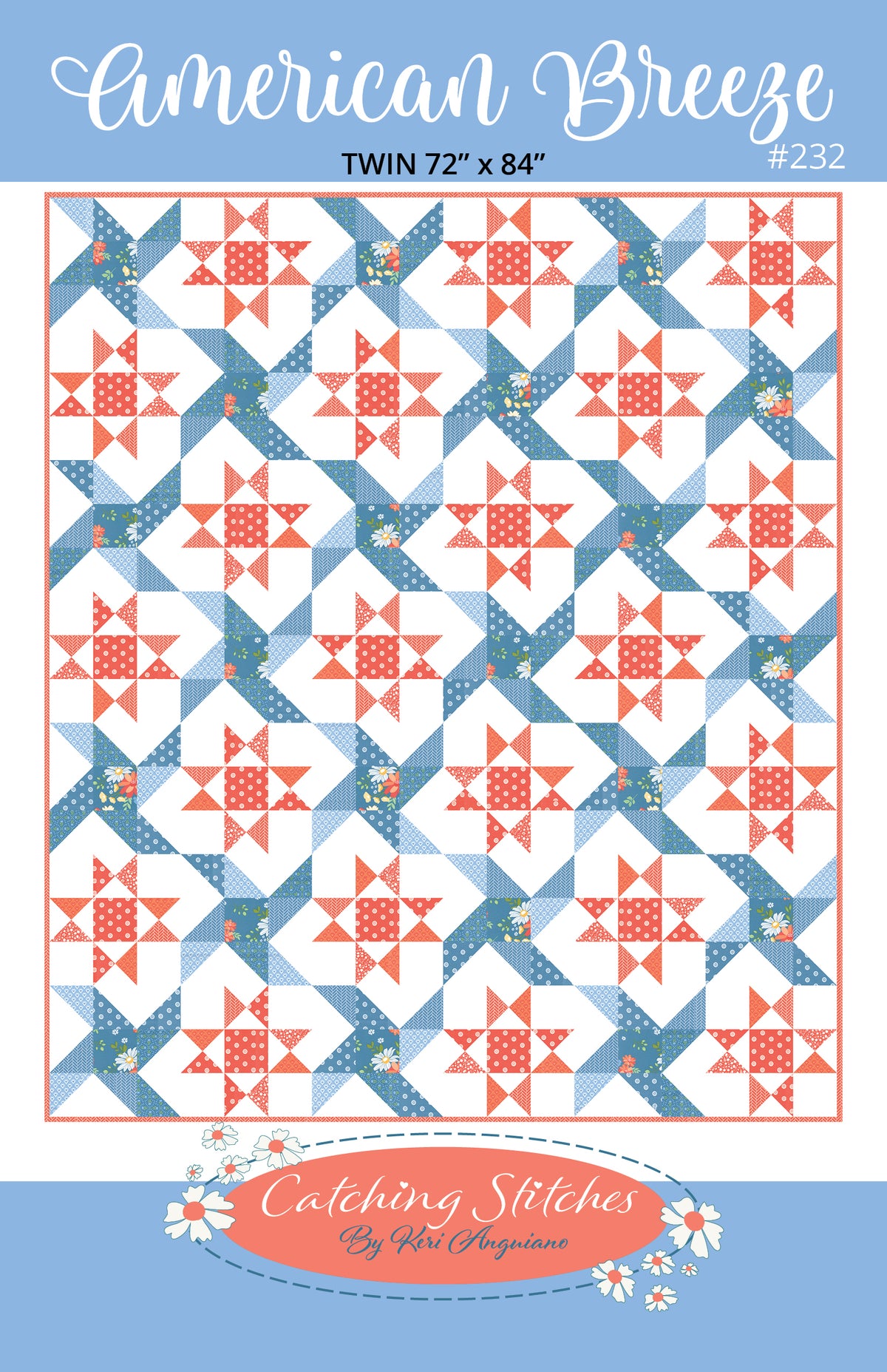 American Breeze by Catching Stitches #232 PAPER Pattern