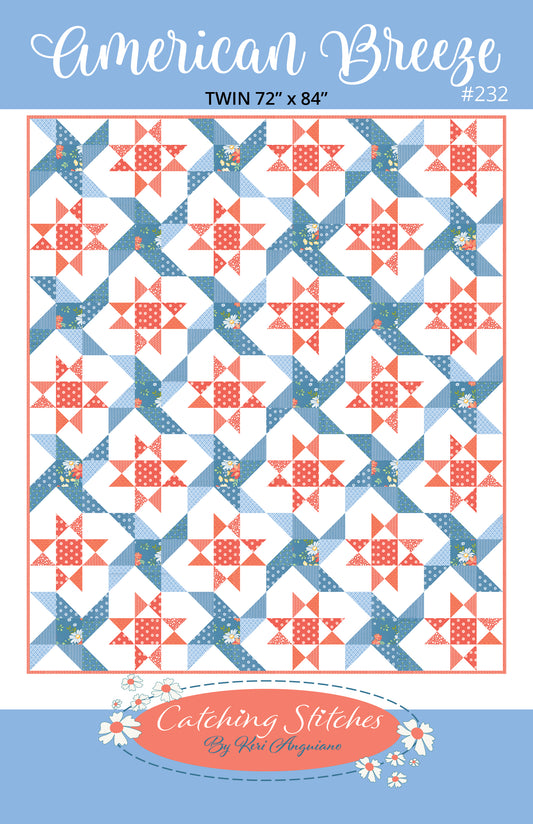 American Breeze by Catching Stitches #232 PAPER Pattern