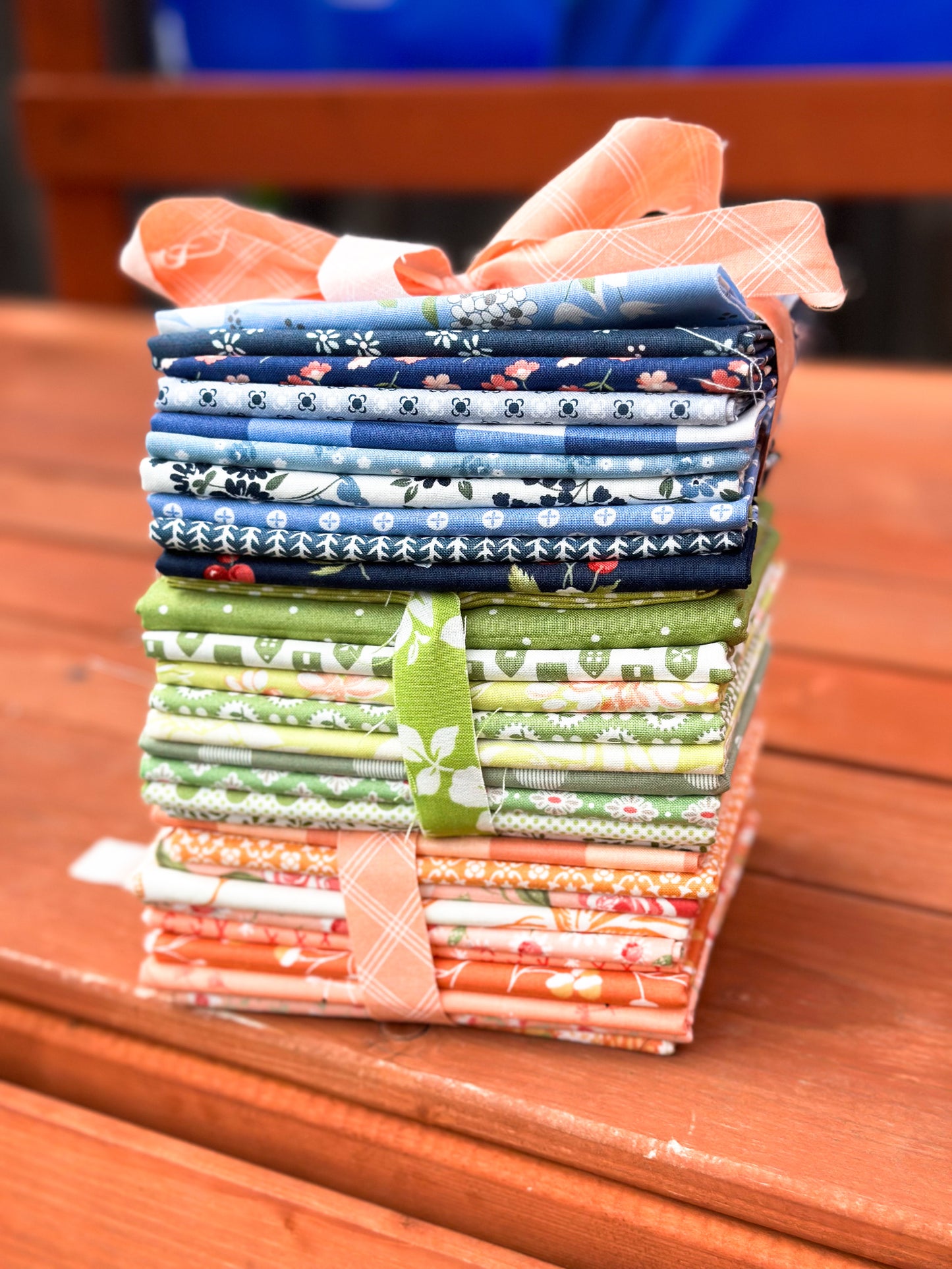 Greens Variety Fat Quarter Bundle