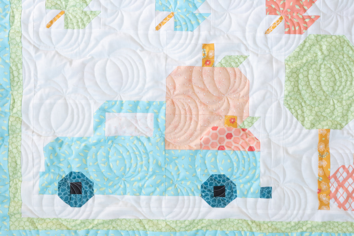 Vintage Fall Kit - Honeyed Horizon Fabric (Pattern not included)