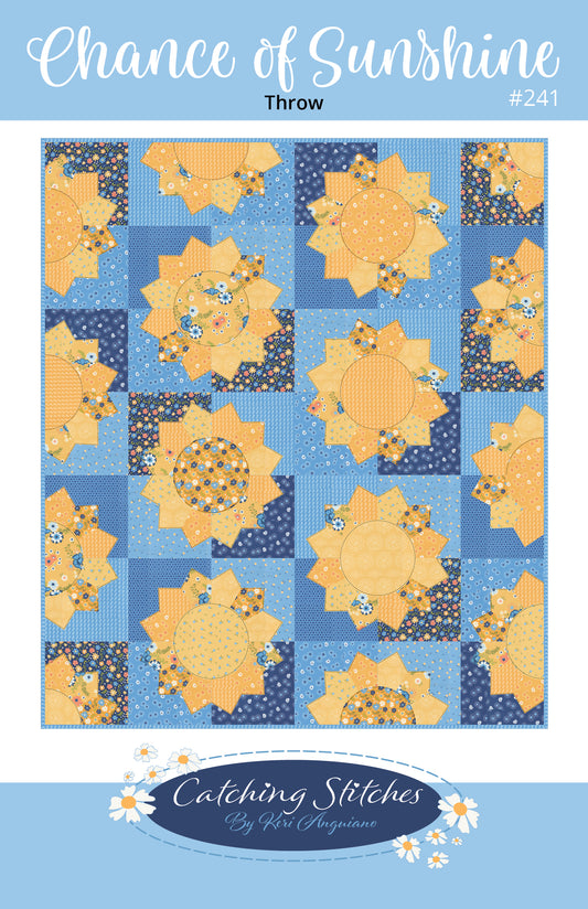 Chance of Sunshine by Catching Stitches #241 PDF Pattern