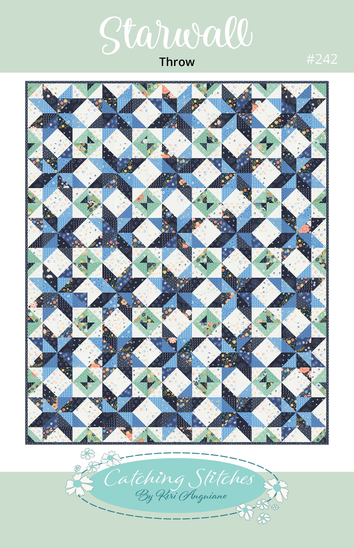 Starwall by Catching Stitches #242 PDF Pattern