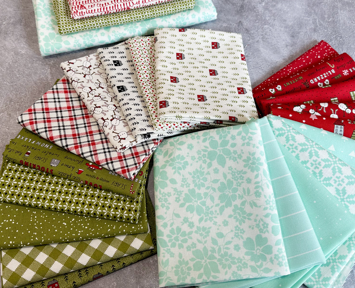 (Sweetwater Version) Biggie Barn Star Quilt Kit 96 x 96 Pattern by Eri