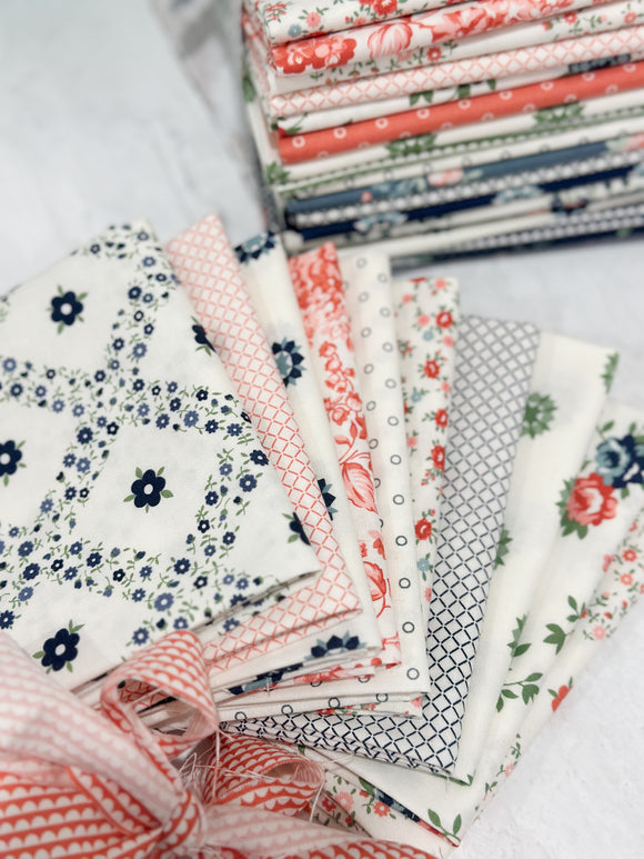 Rosemary Cottage Low Volume Mini Bundle by Camille Roskelley for Moda 10 prints