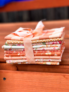 Orange/Coral Variety Fat Quarter Bundle