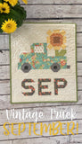 September Truck of the Month Kit - Pattern by Erica Arndt sold separately