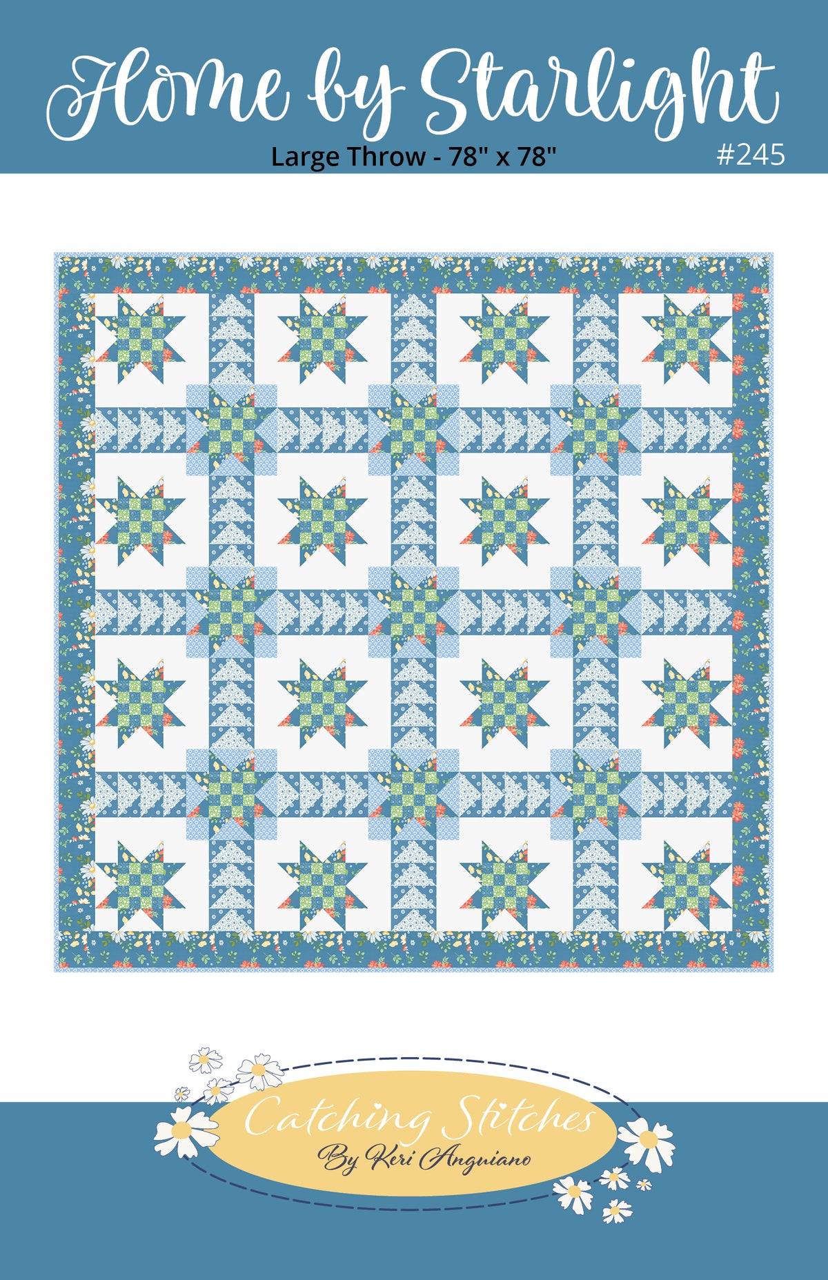Home by Starlight by Catching Stitches #245 PAPER Pattern