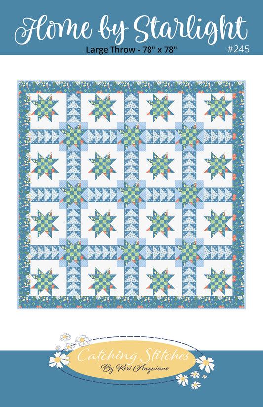 Home by Starlight by Catching Stitches #245 PDF Pattern