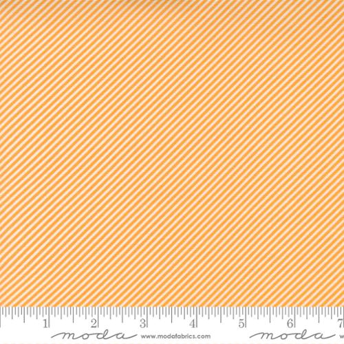 5 YARD CUT Bonnie and Camille Orange Stripe for Moda 55232 15