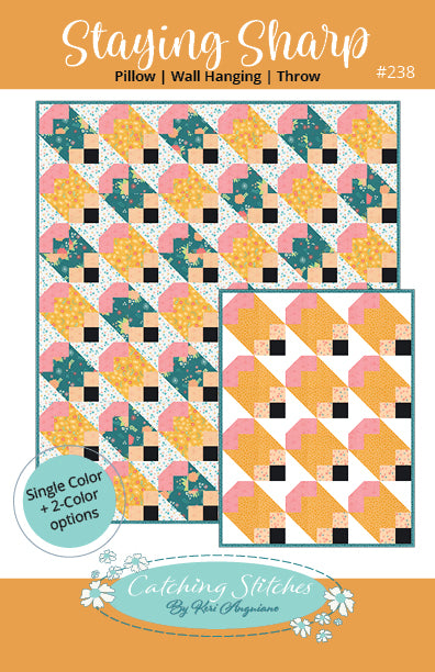 Staying Sharp Quilt Pattern (PDF)