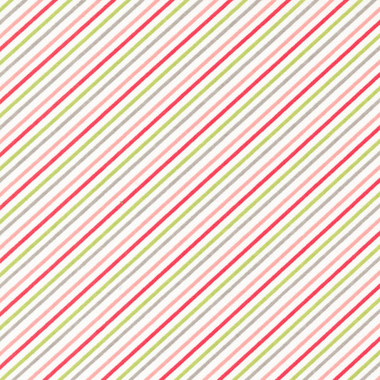 5 YARD CUT Favorite Things Multi Stripe by Sherri and Chelsi for Moda 37656 11