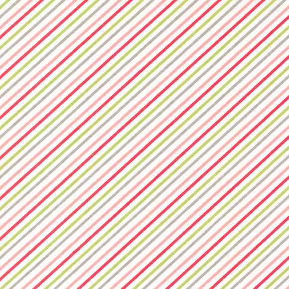 5 YARD CUT Favorite Things Multi Stripe by Sherri and Chelsi for Moda 37656 11