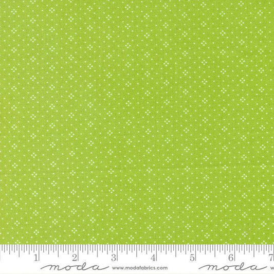 5 YARD CUT Eyelit Green by Fig Tree and Co for Moda 20488-83