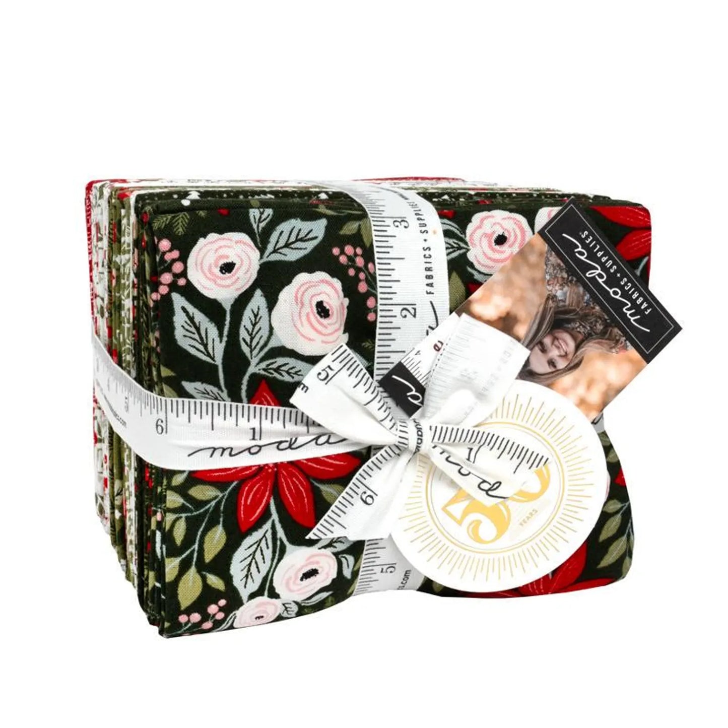 Berry and Pine Fat Quarter Bundle by Lella Boutique for Moda