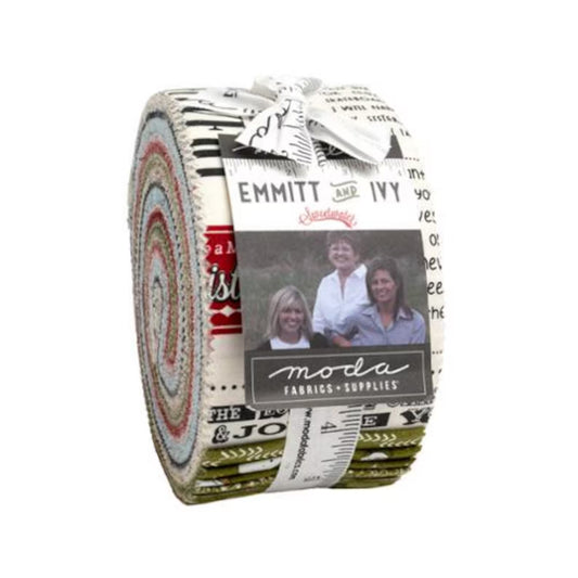 Emmit and Ivy Jelly Roll by Sweetwater for Moda