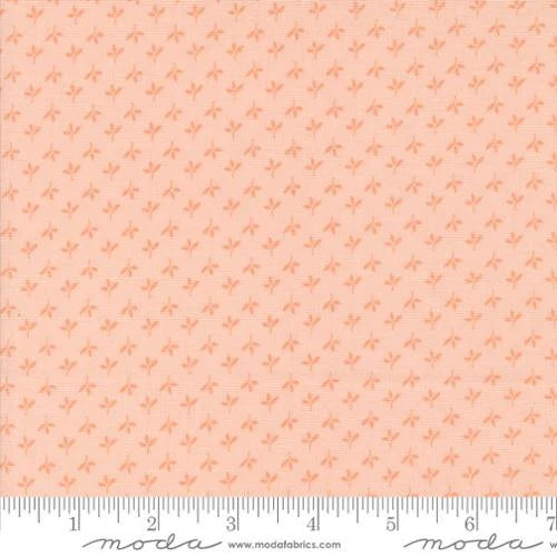 5 YARD CUT Flower Girl Small Prairie Peach by My Sew Quilty Life for Moda 31736 16