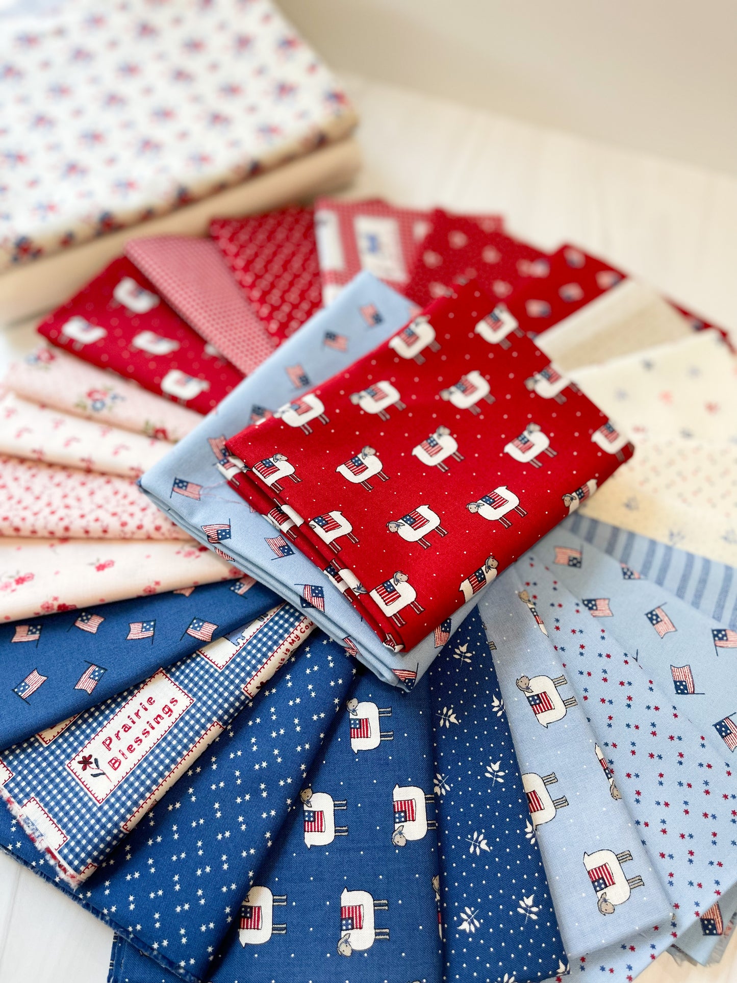 Now Shipping! Liberty Quilt Kit BRIGHT STYLE (Pattern purchased separately - directly from Erica Arndt)