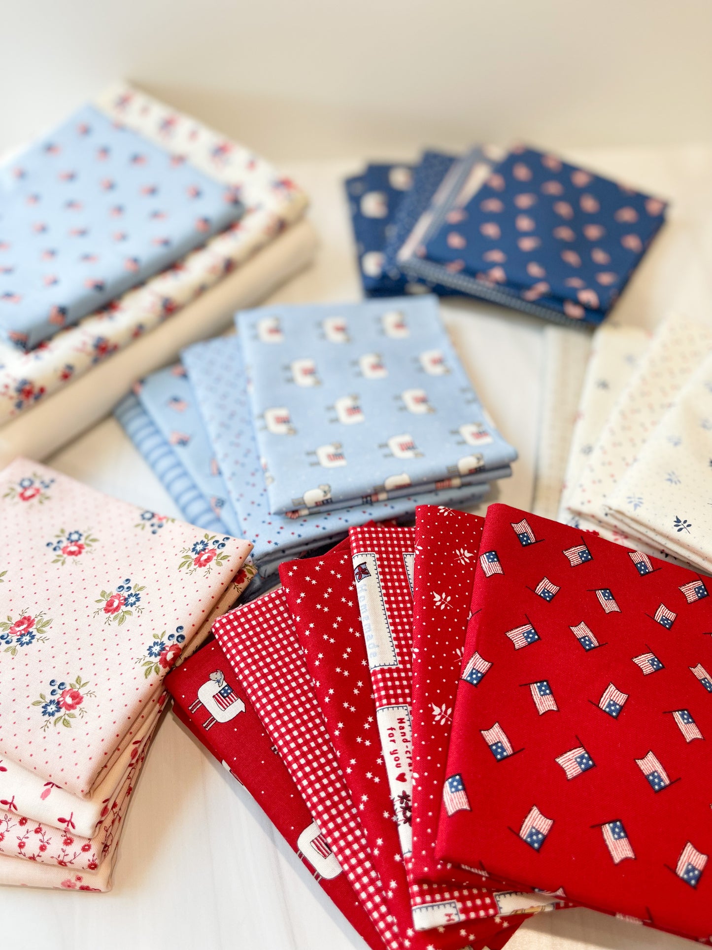 Now Shipping! Liberty Quilt Kit BRIGHT STYLE (Pattern purchased separately - directly from Erica Arndt)