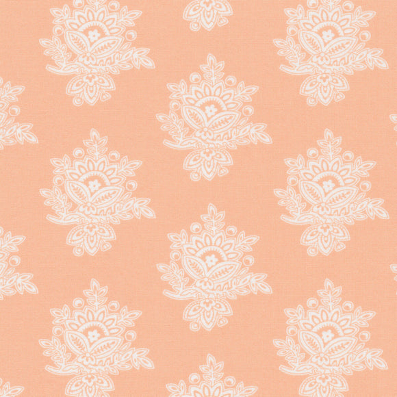 5 YARD CUT Cinnamon and Cream Peach by Fig Tree and Co for Moda 20454 19