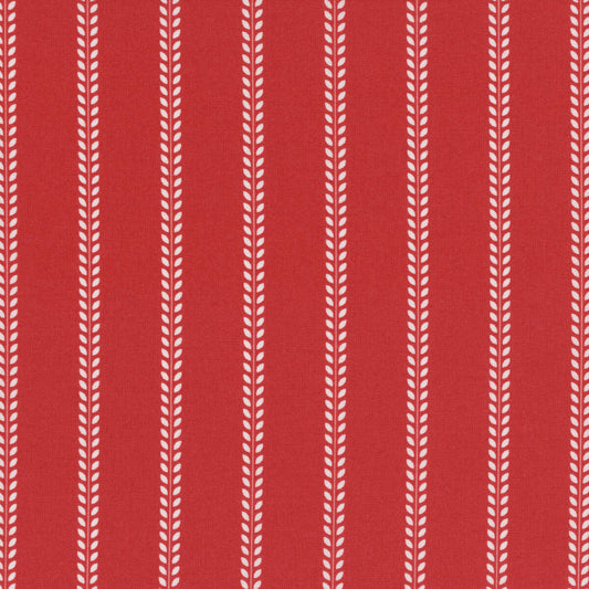 5 YARD CUT Summertime Red Stripe by Camille Roskelley for Moda 55693-12