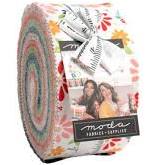 Raspberry Summer Jelly Roll by Sherri and Chelsi for Moda