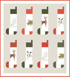 Merriment by Gingiber Stocking Kit Boxed by Moda