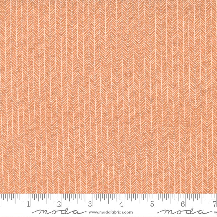 5 YARD CUT Late October Orange by Sweetwater for Moda 55595 22