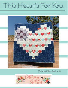 This Heart's for You Quilt Pattern PDF Format